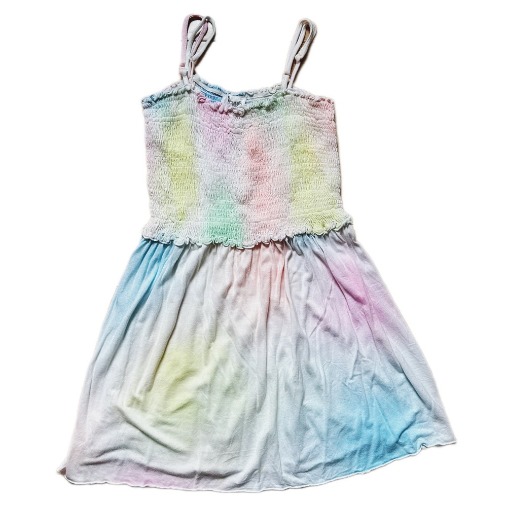 Flowers by Zoe pastel tie-dye dress